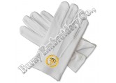 Masonic Regalia Hands Embroidery Gloves